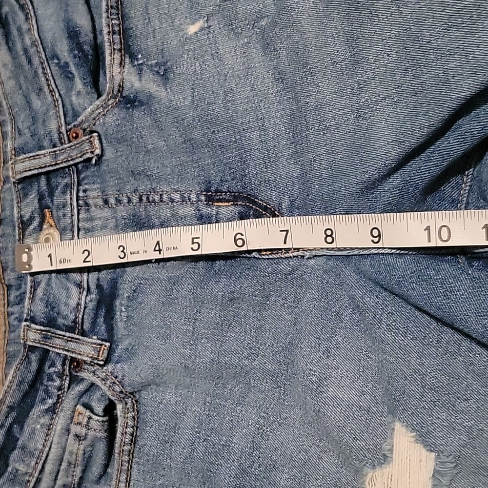 Women's Old Navy high-rise OG straight distressed jeans size 2 - Picture 6 of 6